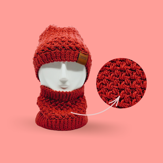 Crochet Coffee Break Hat and Cowl Pattern Bundle