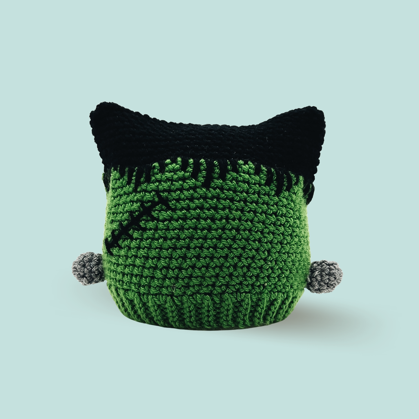 Crochet Frankenstein's Monster Hat Pattern