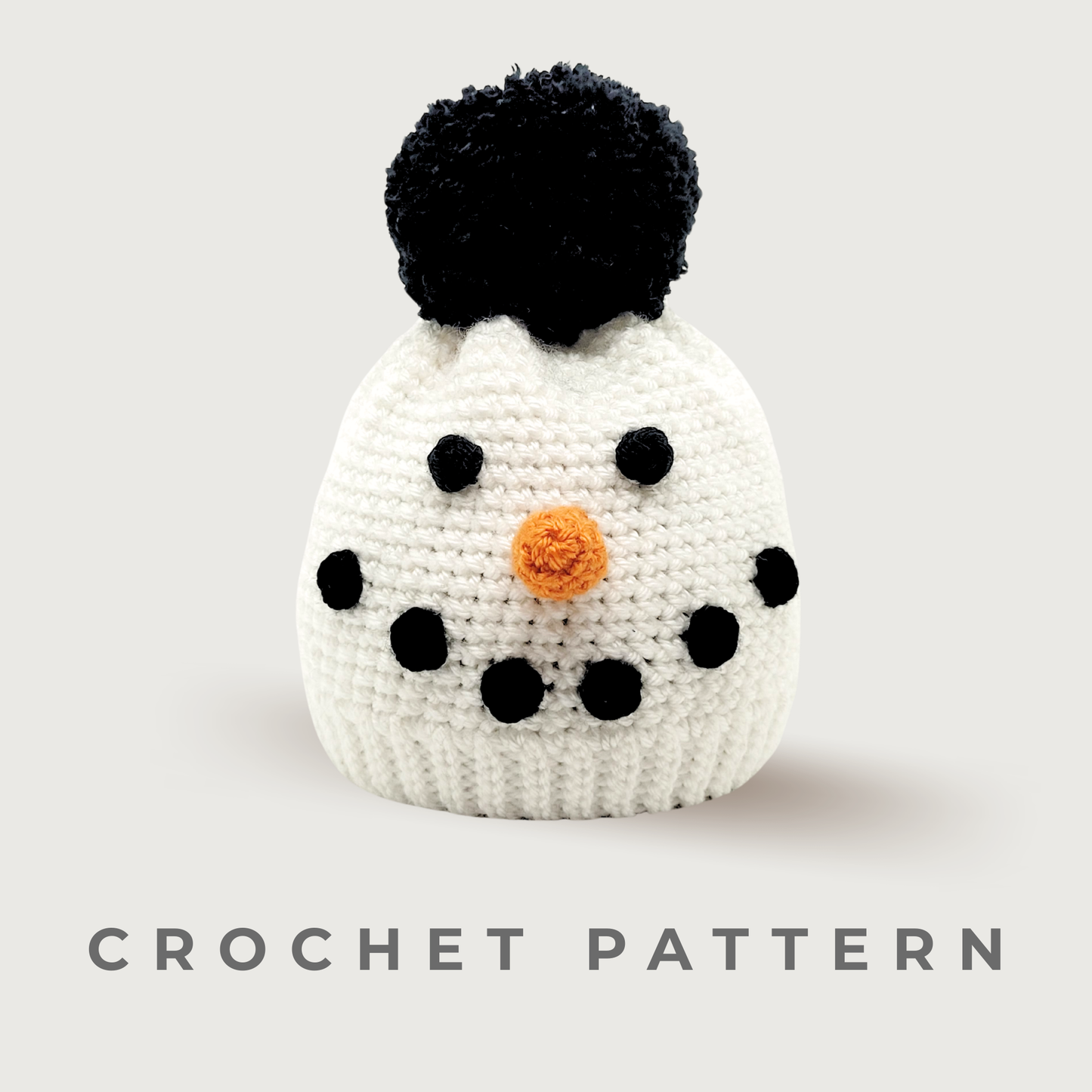Crochet Snowman Hat Pattern