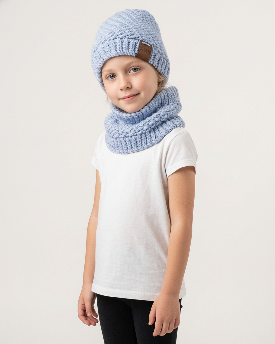 Crochet Behind the Scene Hat and Cowl Pattern Bundle