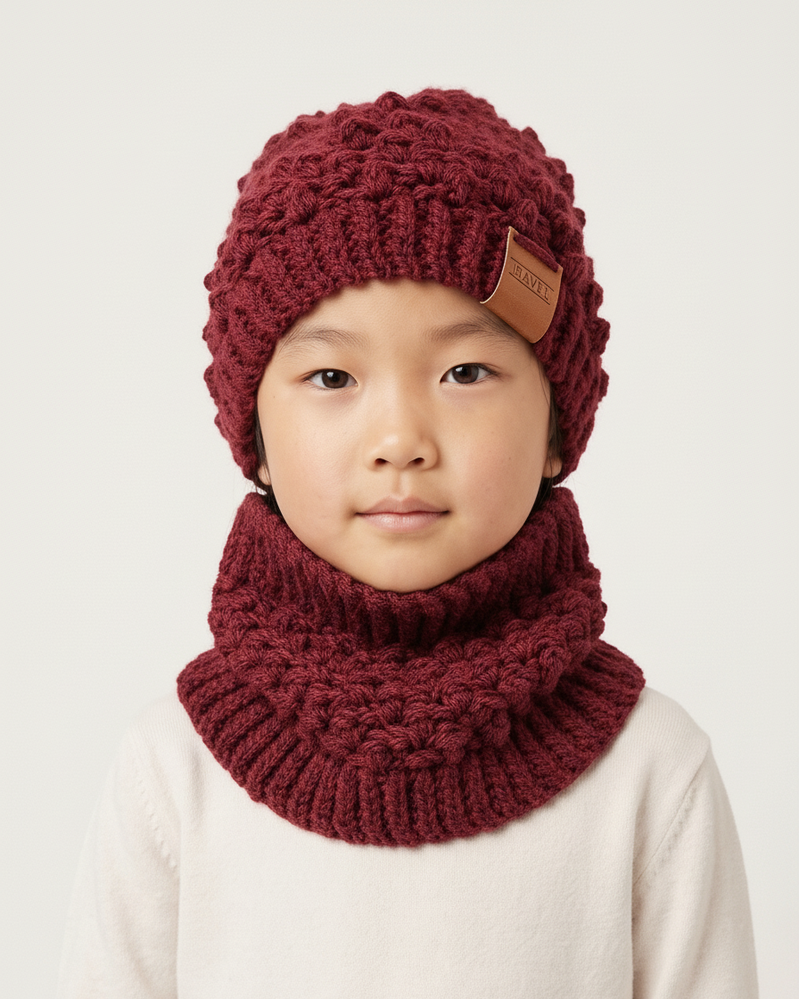 Crochet Charming Berries Hat and Cowl Pattern Bundle