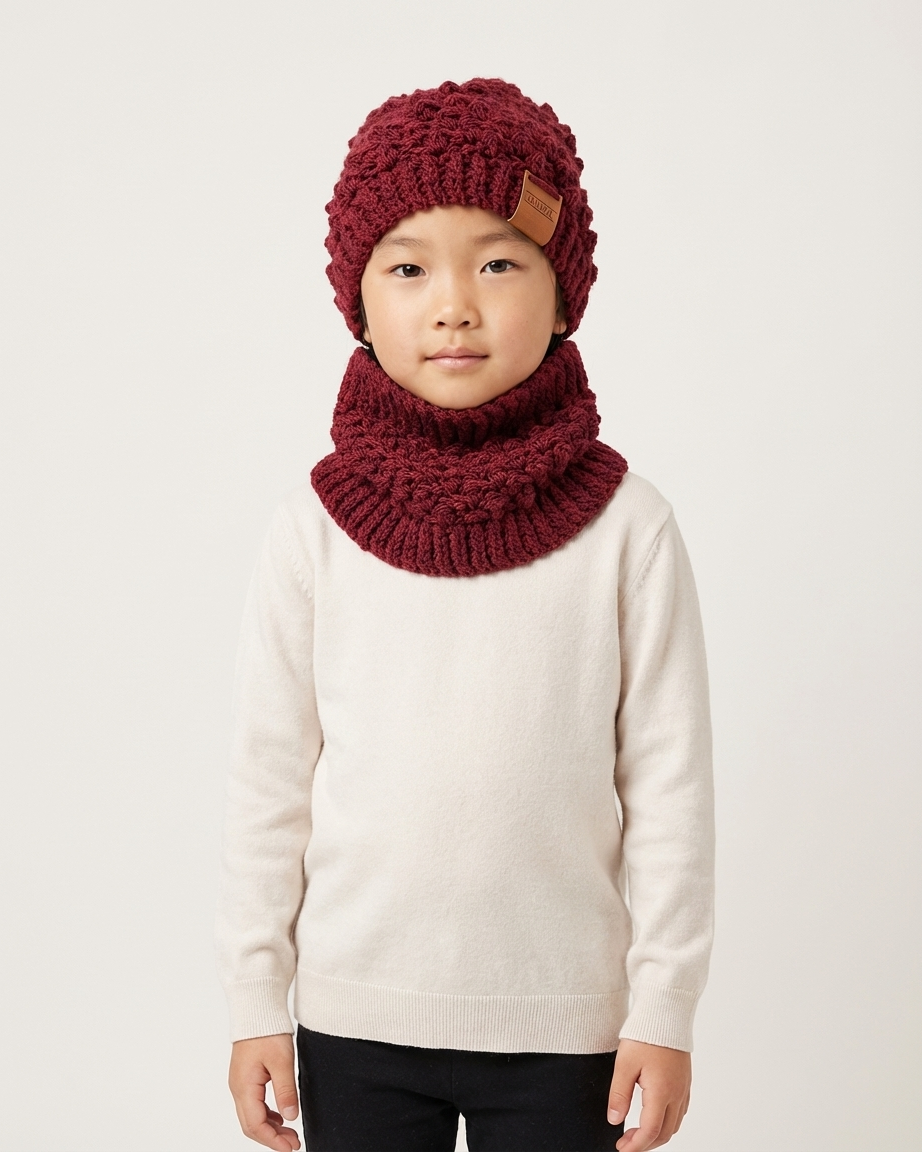 Crochet Charming Berries Hat and Cowl Pattern Bundle