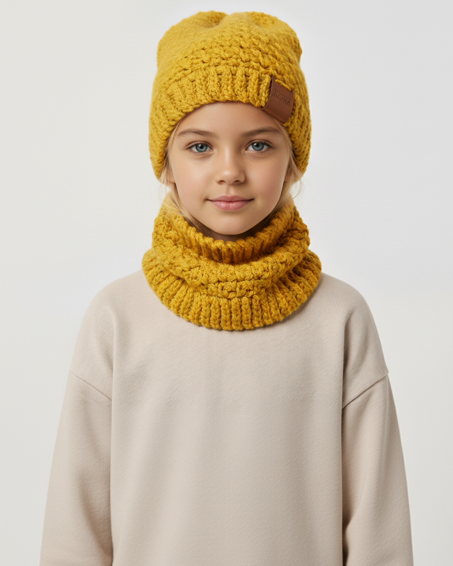 Crochet Good Vibes Hat and Cowl Pattern Bundle