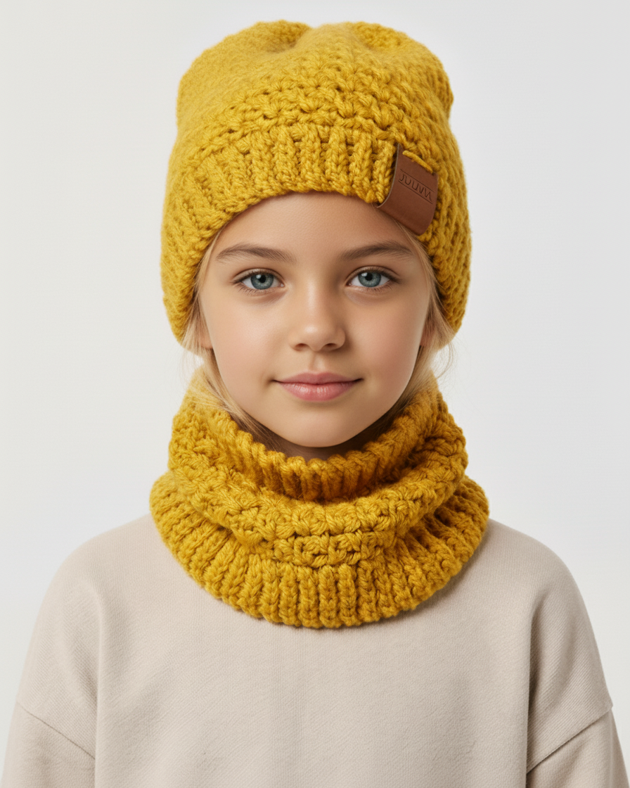 Crochet Good Vibes Hat and Cowl Pattern Bundle