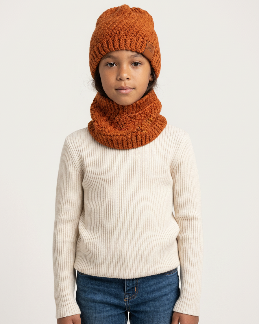 Crochet Graceful Twists Hat and Cowl Pattern Bundle