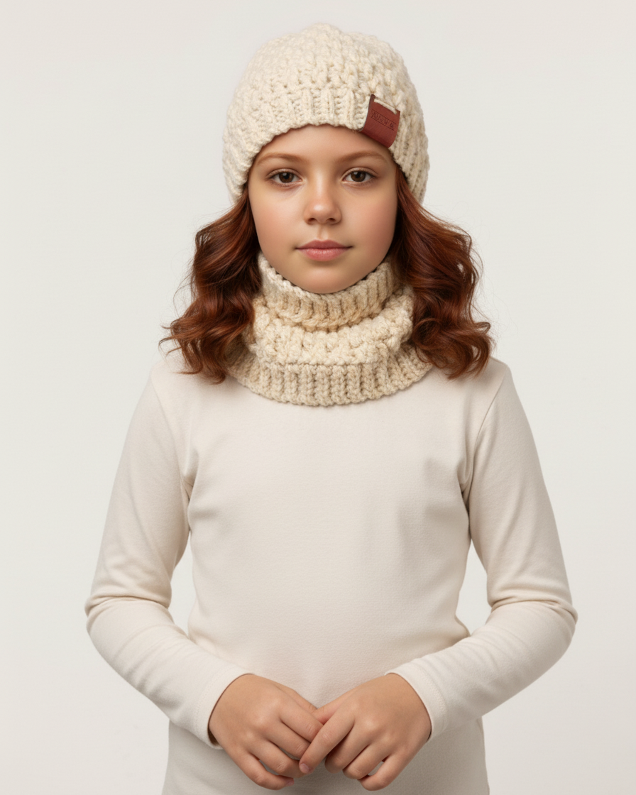 Crochet New Peaks Hat and Cowl Pattern Bundle