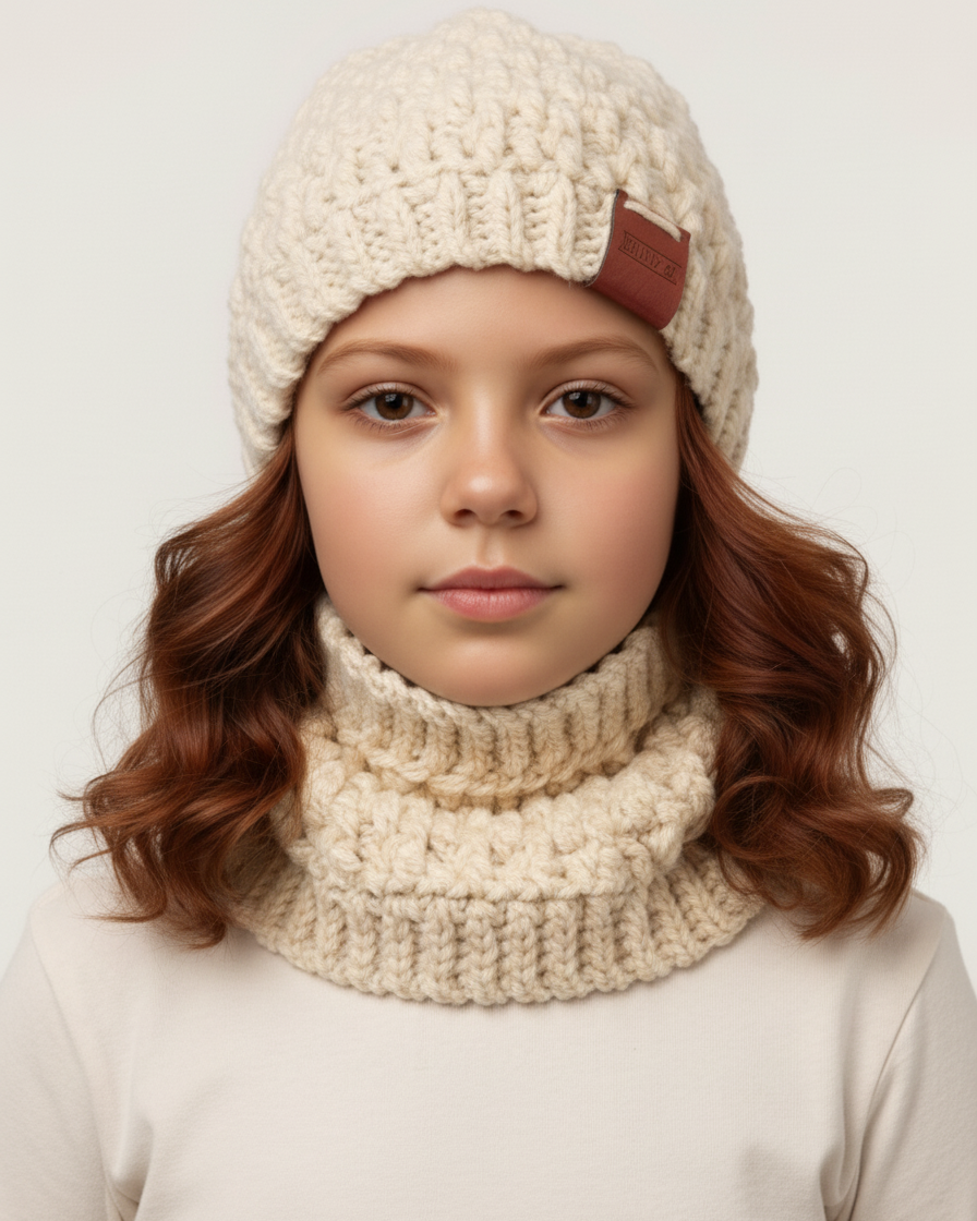 Crochet New Peaks Hat and Cowl Pattern Bundle