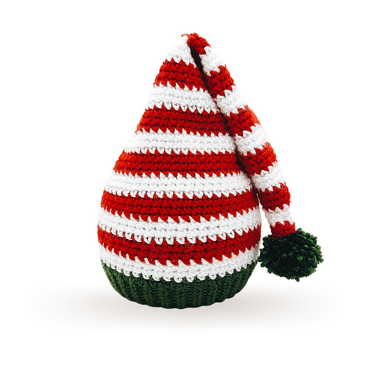 Crochet Festive Stripes Hat Pattern