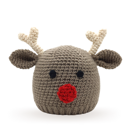Crochet Reindeer Hat Pattern